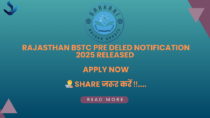 Rajasthan BSTC Pre