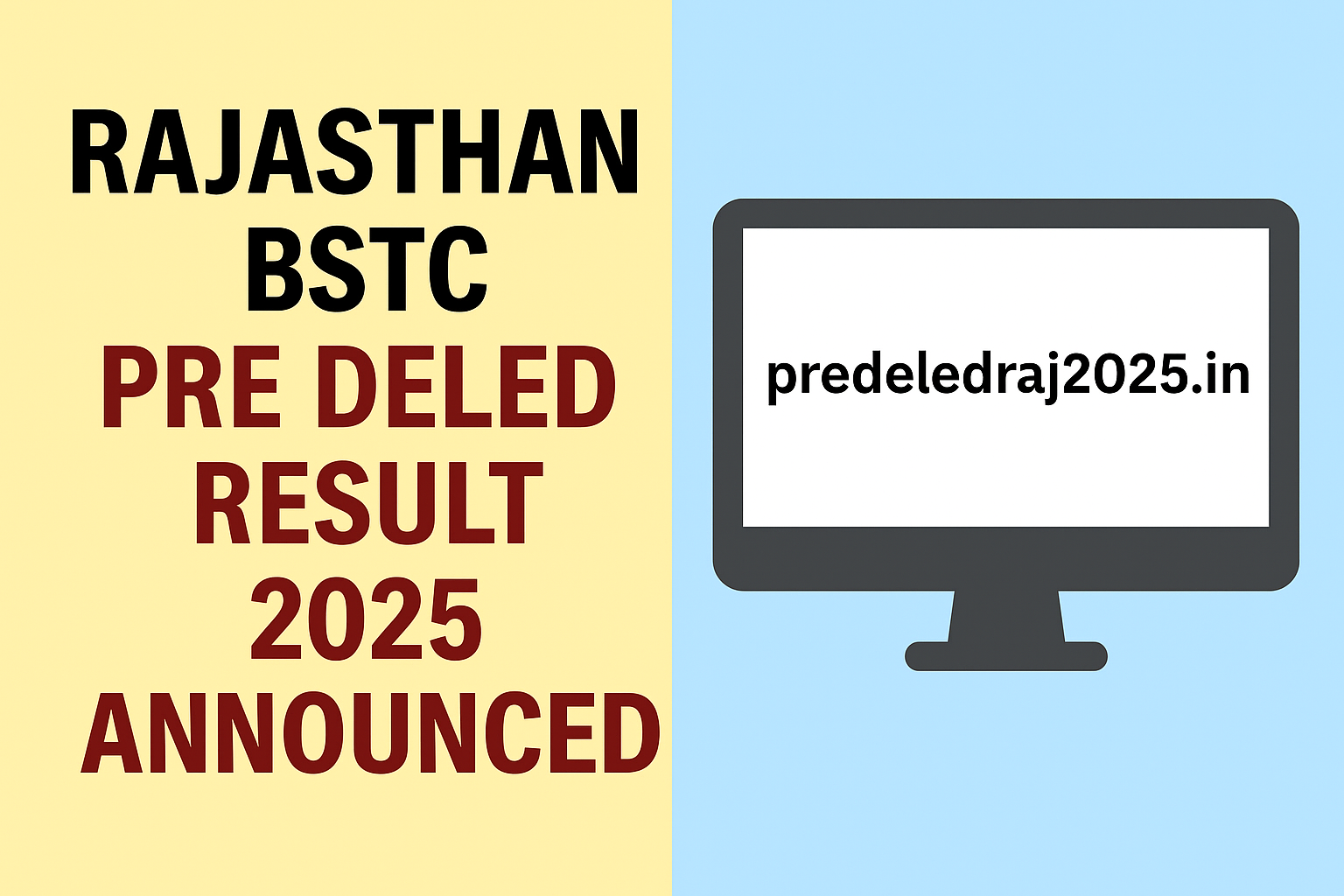 BSTC Result 2025